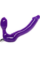Feeldoe Strapless Strap On Silicone 6 Inch Violet