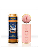 Fleshlight Toys Sex In A Can Lady Lager Pussy Textured Masturbator Pink