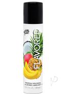 Wet Flavored Water Based Gel Lubricant Tropical Explosion 1 Ounce
